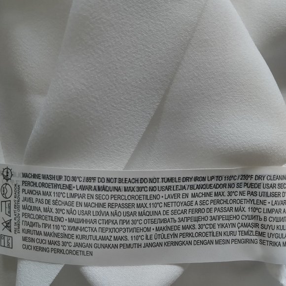 NWT MING  WANG SLEEVELESS TOP SZ XS EURO-2 USA - Picture 7 of 7